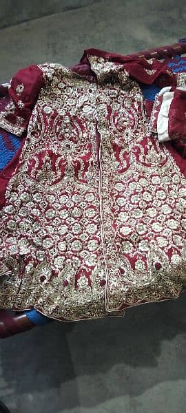 Bridal lehnga/ wedding dress/ Bridal designer dress/Barat dress 1