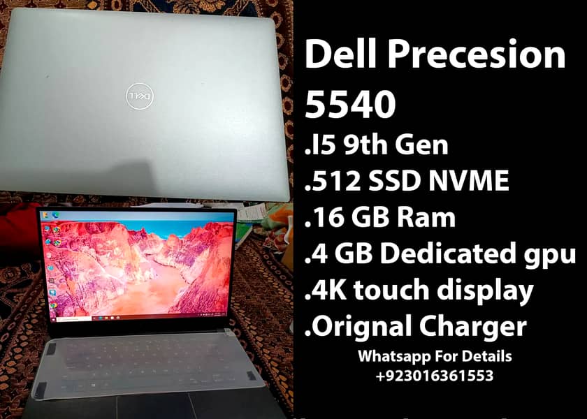 Dell Precision 5540 Excellent condition for sale- Workstation 0