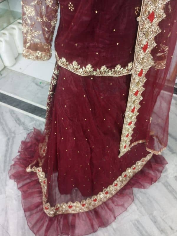 Bridal Dress 1 days used only 8