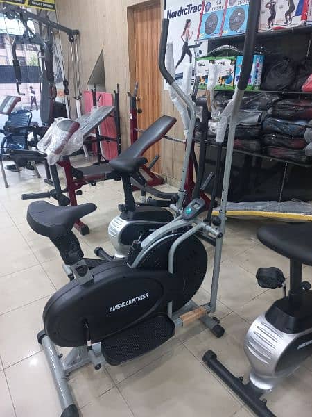 American fitness elliptical Cross bike cycle gym and fitness machine 5