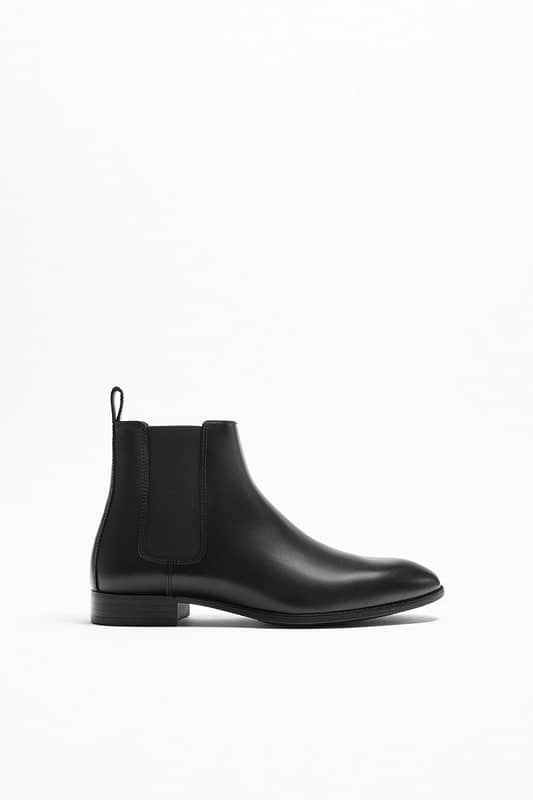 zara chelsea and over the knee and combat lace boots 12