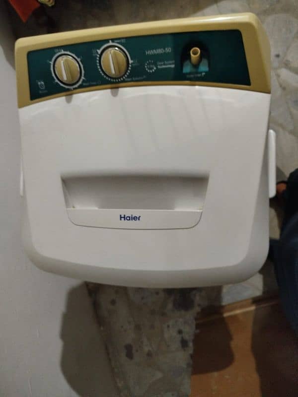 haier washing machine 0