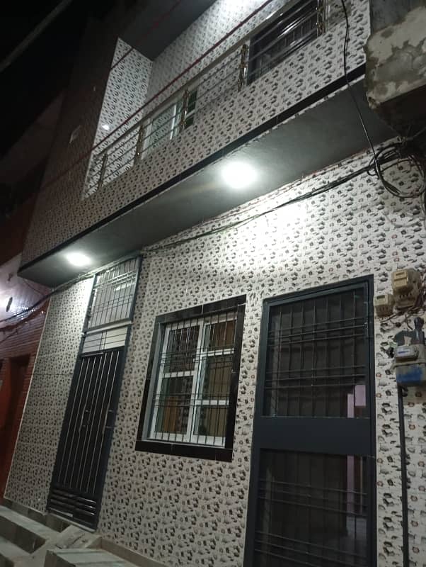 3 Marla Double Story House For Sale Yasir Block Nashtar colony Feroze pur road Lahore 0