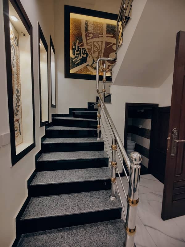 10 MARLA BRAND NEW FIRST ENTERY Latest Spanish Style House Double Storey Double Unit Available For Rent In Johar Town Lahore By Fast Property Services With Original Pics Full House Or Portion Both Available 37