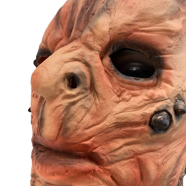 Full Face Neck Demon Devil Horror Scary Cosplay Latex Halloween Mask 2