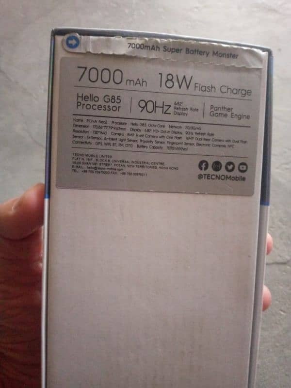 Techno pova neo 2  ( 6+5gb/128gb ) 4