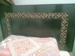 Wooden bed single 0