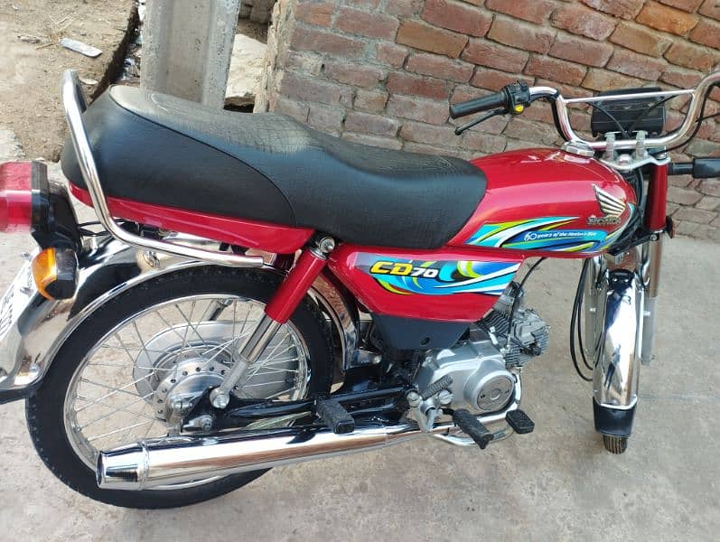 Honda CD 70 2024 model 5