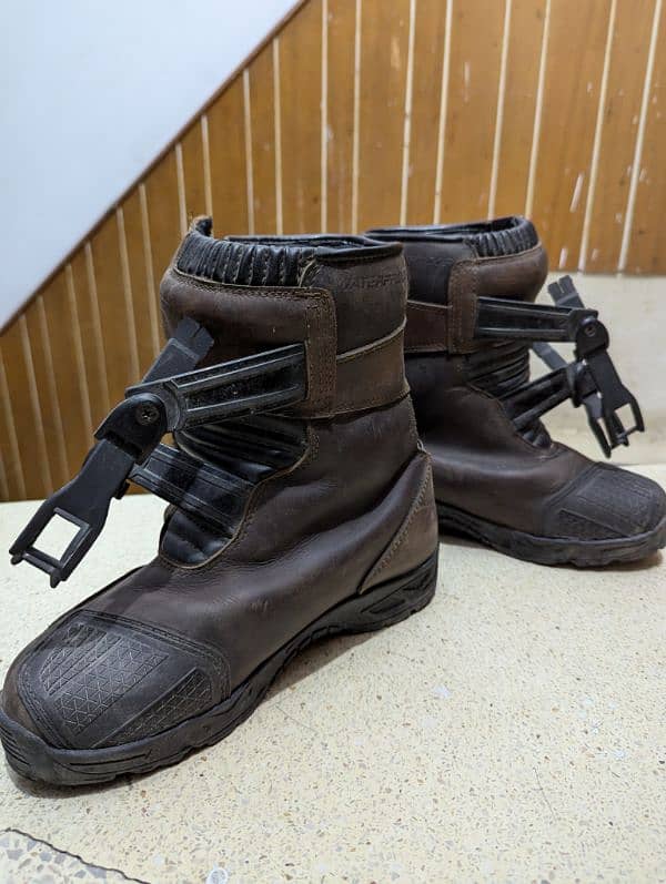 Gear2Go Adventure Low - Rainproof Motorcycle Boots Shoes Leather Tour 2