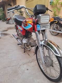 honda cd 70 2018 for sale in good condition