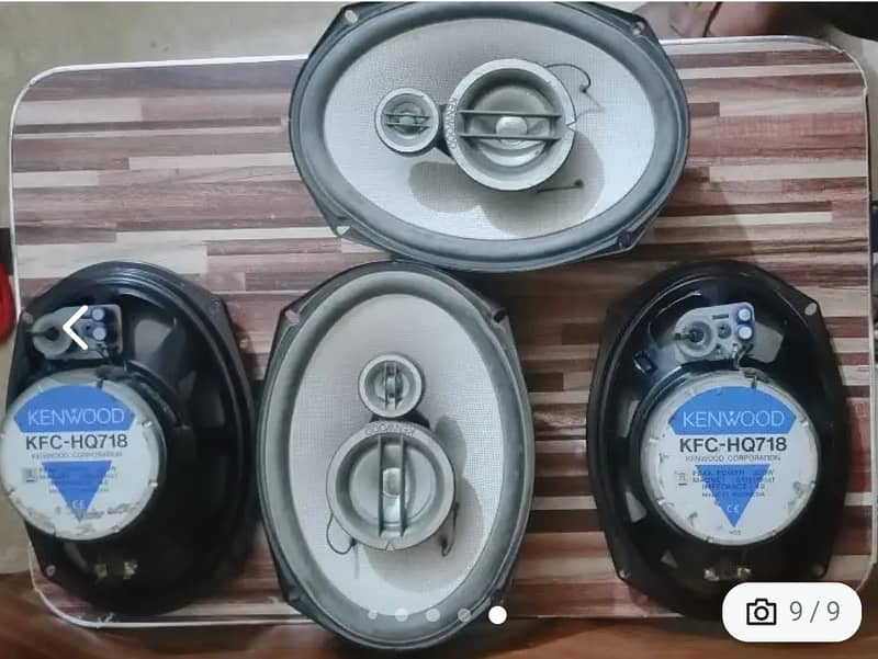 Kenwood KFC-HQR718 2-Speaker Set (Made in Indonesia) 1