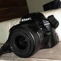 Nikon D3300 with 18-55 lens