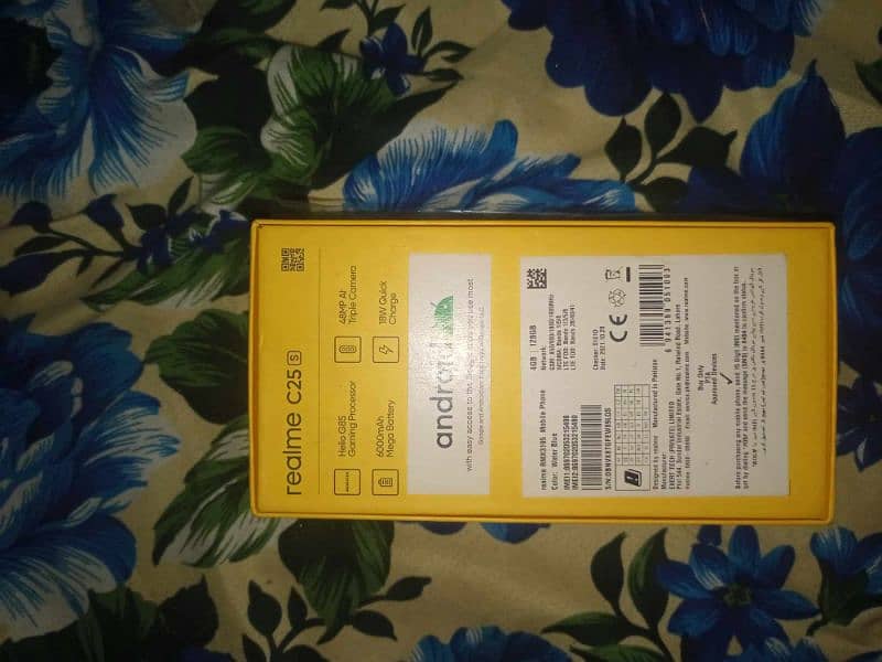 realme c25s argent sale 4