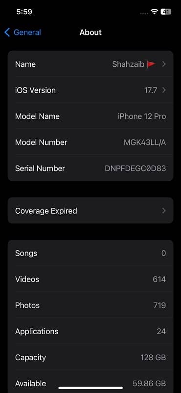 iphone 12 pro Factory Unlock 128 GB 5