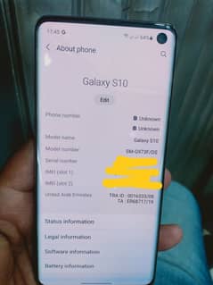 Galaxy S10 duos, 8/128, Only calll pllzzzz