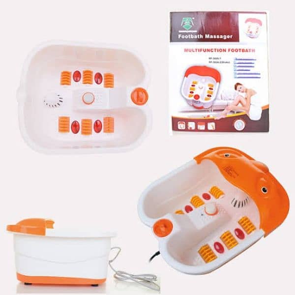 Multi function foot bath Massager Automatically heat water 2