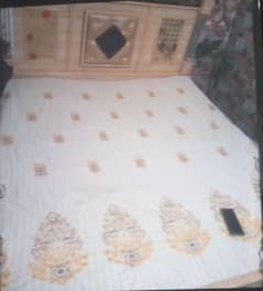 Bed with mattress for sale