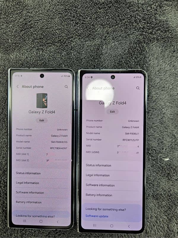 Samsung Galaxy Z Fold 4 Approved  Read Description First ! 8