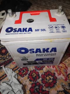 osaka battery 50L 12v 38ah 9 plat