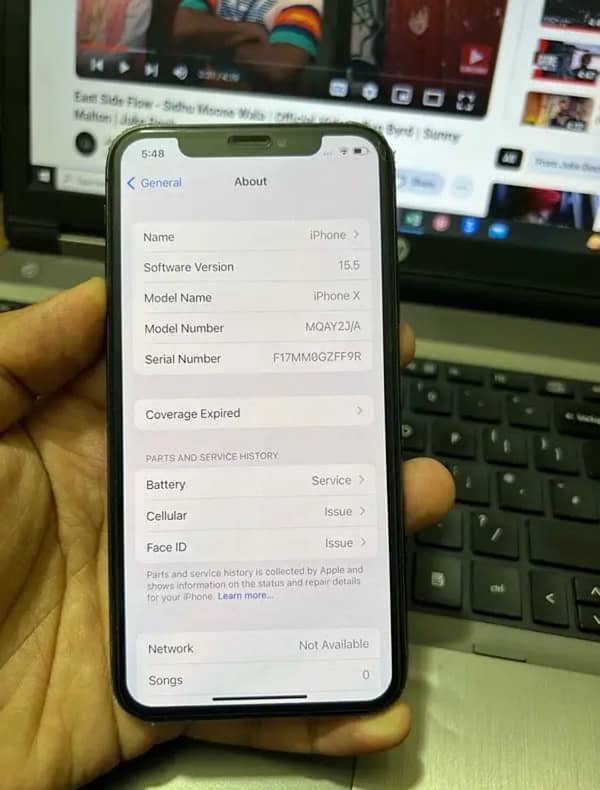 iPhone X non pta byepass 64gb 6