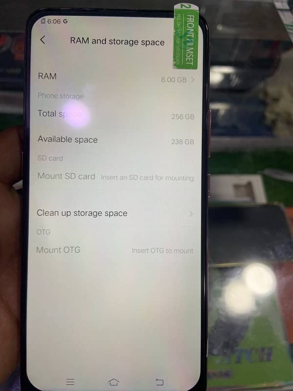 vivo v15 8gb ram memory 256 all ok pta 4