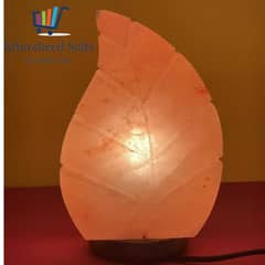 Himalayan salt lamp pink color customised shape and natural shape