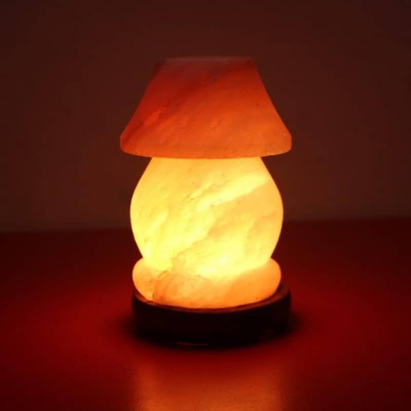 Himalayan salt lamp pink color customised shape and natural shape 5