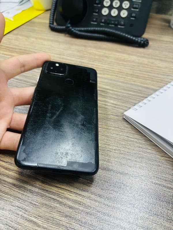 Google Pixel 4A (5G) Patch (PTA Approved) Black Color 5