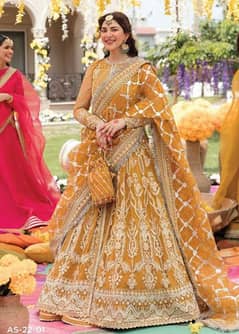 Mehndi Dress | Bridal Dress | Wedding Bridal Dress