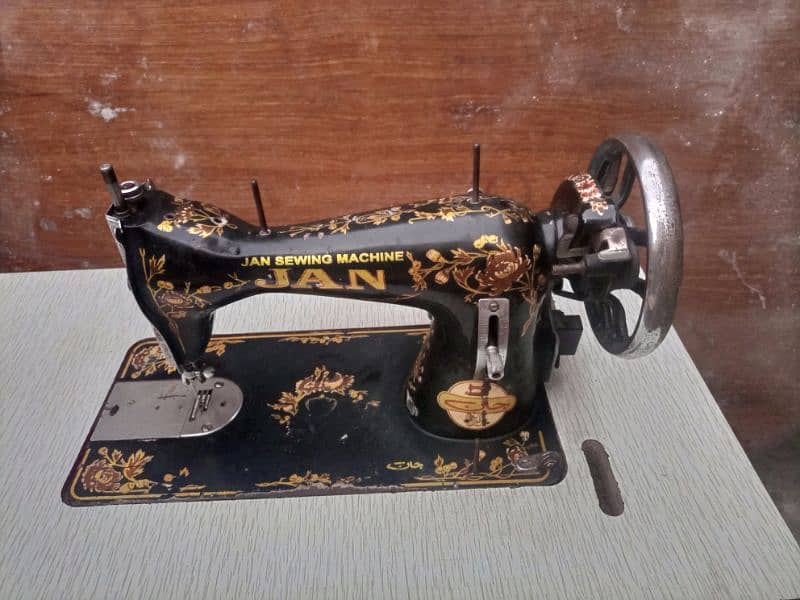 sewing machine and table 1