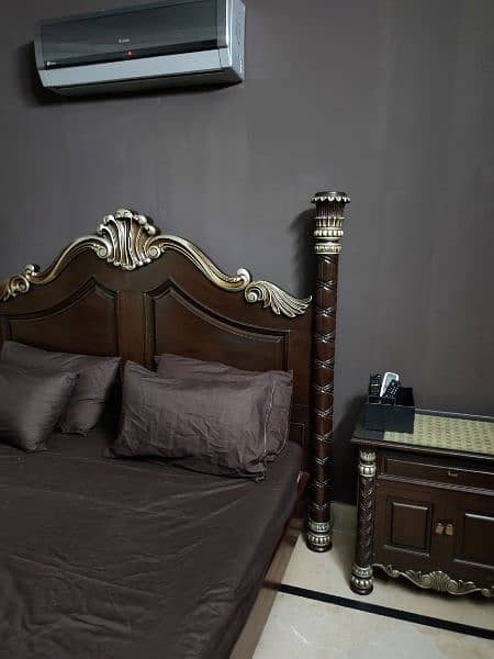 wooden bed/ king size bed/ bed set / bridal bed 6