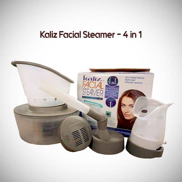 kaliz facial steamer face and nose 4 in 1 with warranty 1