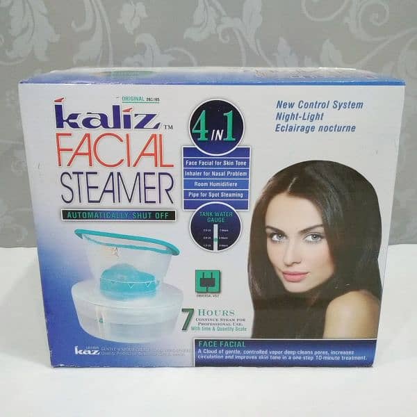 kaliz facial steamer face and nose 4 in 1 with warranty 2