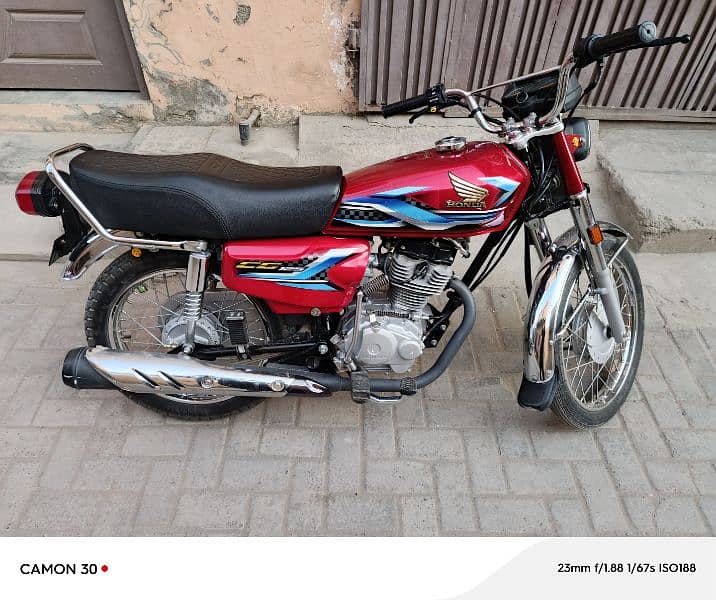 Honda CG 125 2024 model 4