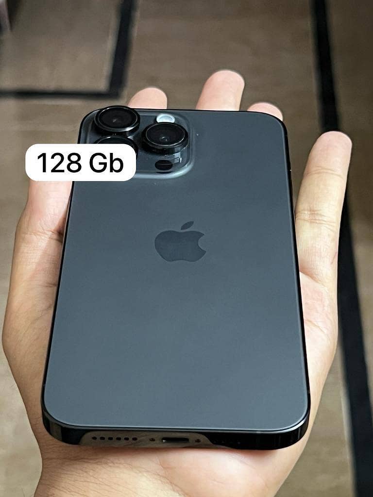 iphone 14 pro max 128gb black color 0