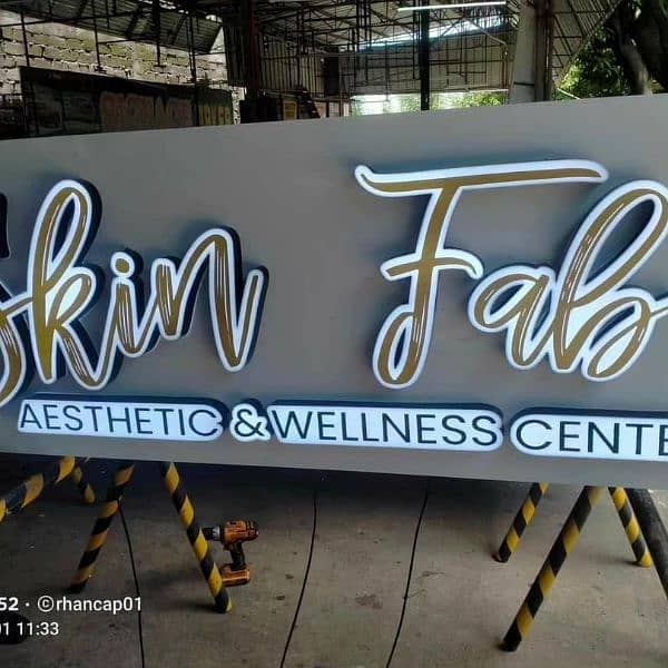 3D signboard vinyl one vision acrylic sign 3074104443 backlit board 1