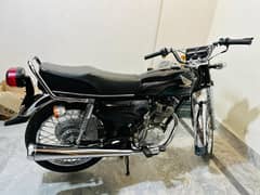 HONDA CG125 BLACK HONDA