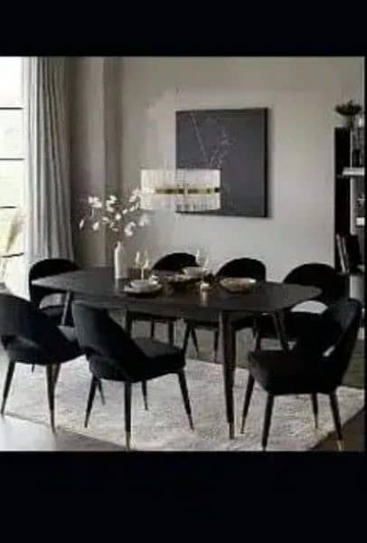 FANCY DINING CHAIRS TABLE SET AVAILABLE FOR SALE 12