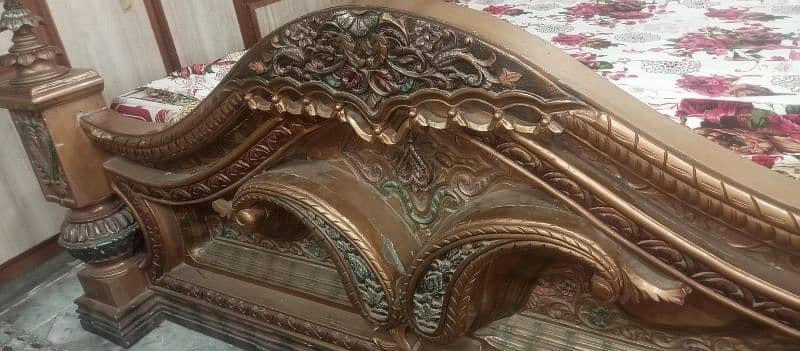 king double bed set fresh condition 1