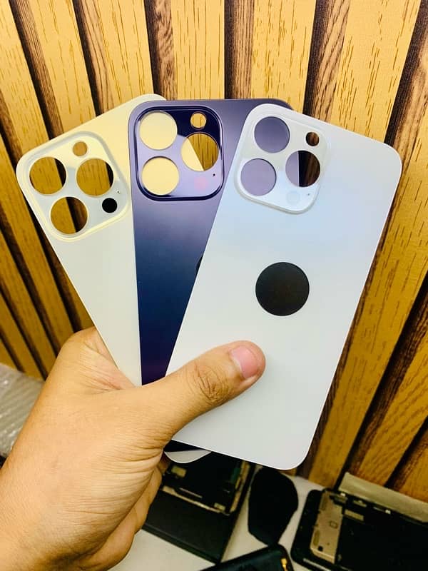 iphone x to 15 pro max original back glass 9