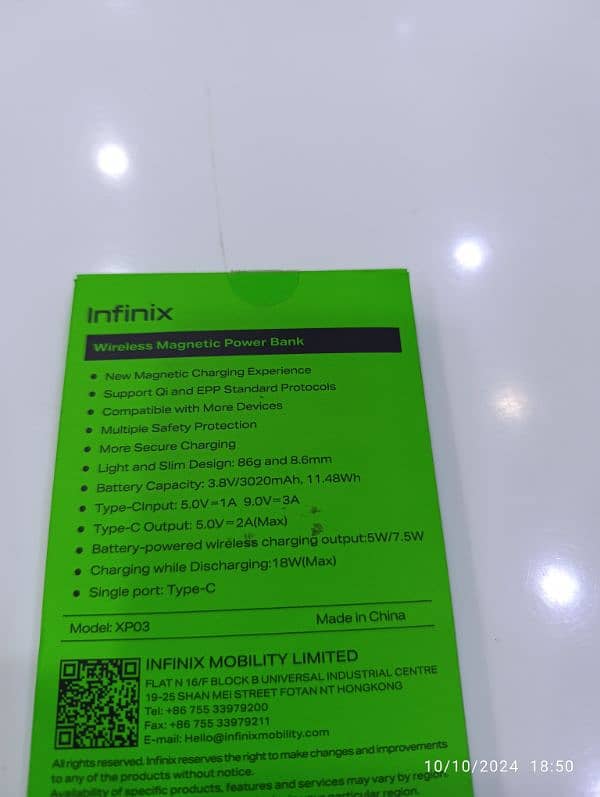 Infinix magsafe 20W best for Infinix note 40 and iphone users 1