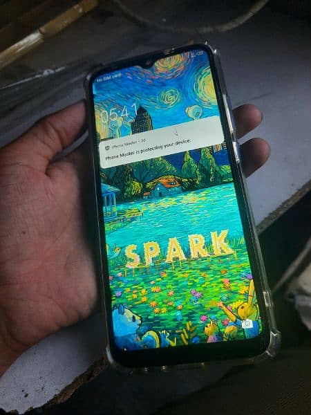 Tecno spark 6 go 4/64 sim not work 03180257510 4