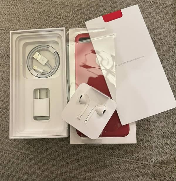 iPhone 7Plus Product Red PTA approved with original box & accessories 6