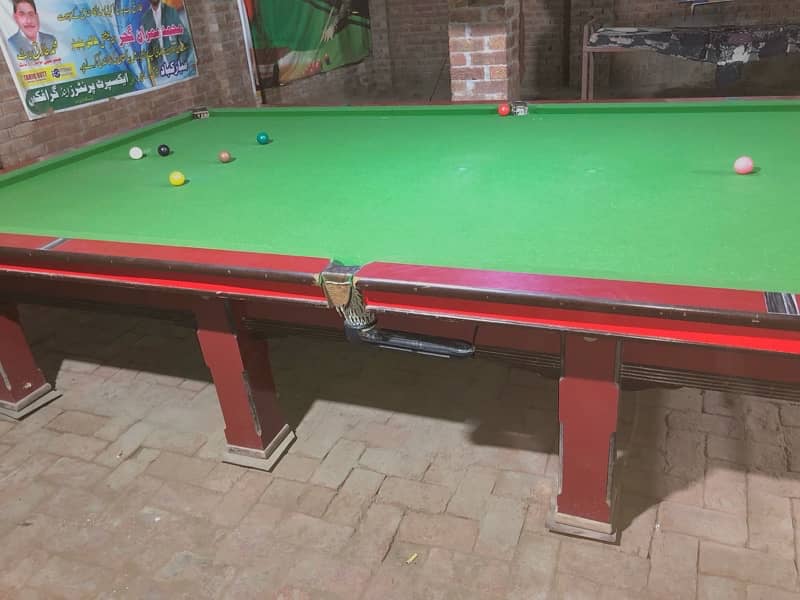 SNOOKER TABLE 3