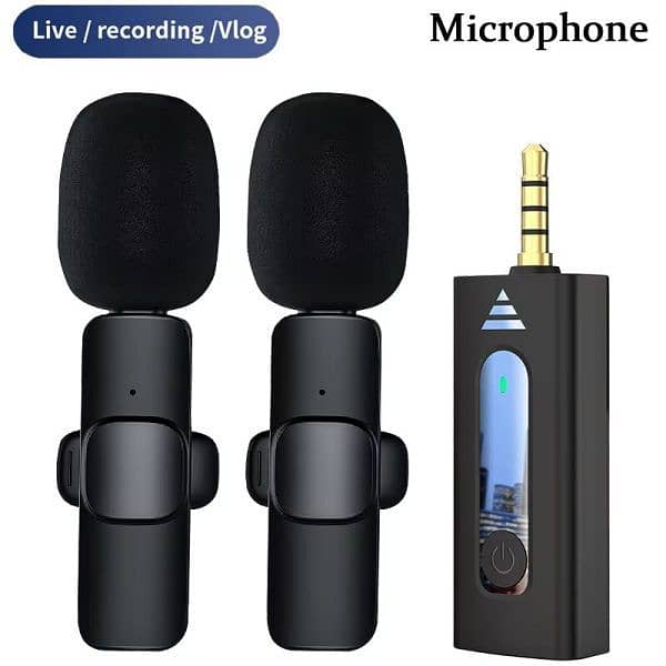 Ultimate K35 Professional Wireless Collar Microphone for Vlogging 2