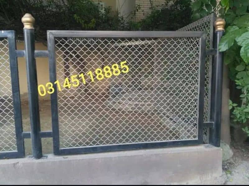 Home Appliances Razor Wire Concertina Barbed Wire Chainlink Fence 9