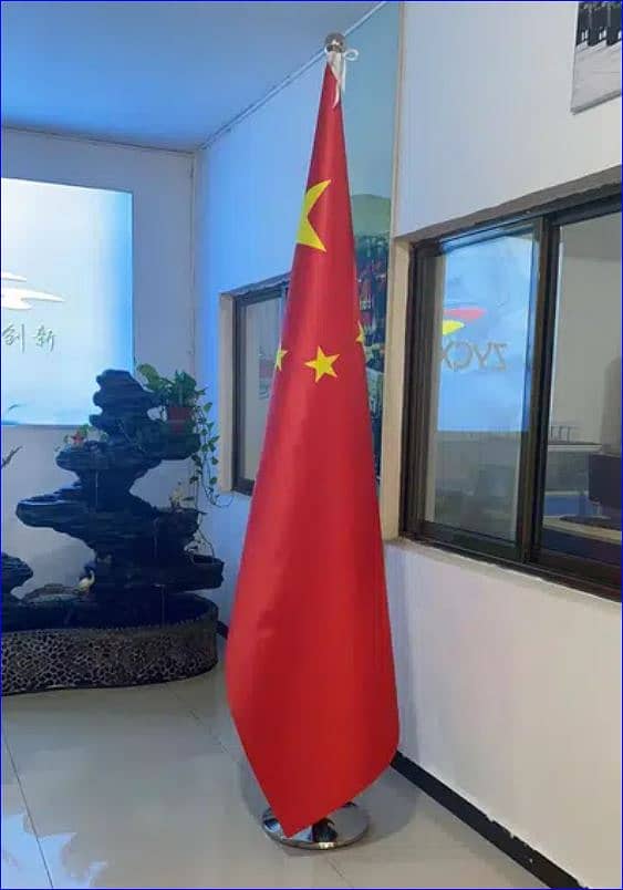 China Flag , Turkey Flag , Indoor Company Flag for CEO office 8