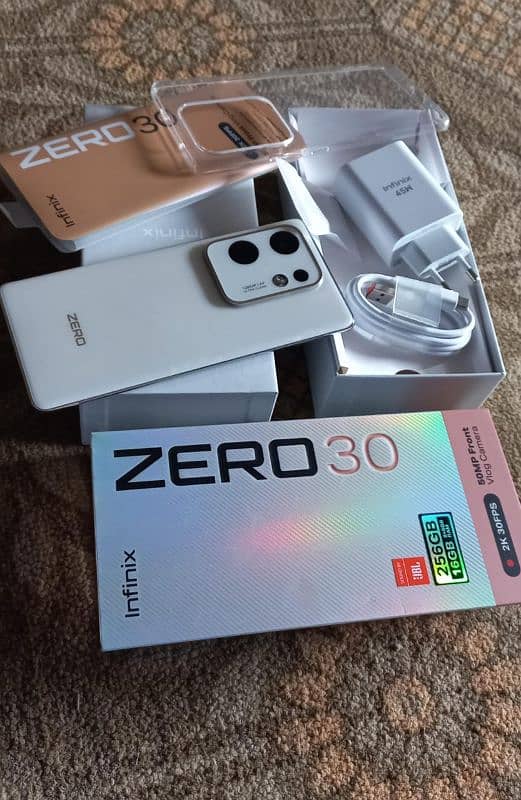 Infinix Zero 30 With Complete Box What's Number 03312234937 1