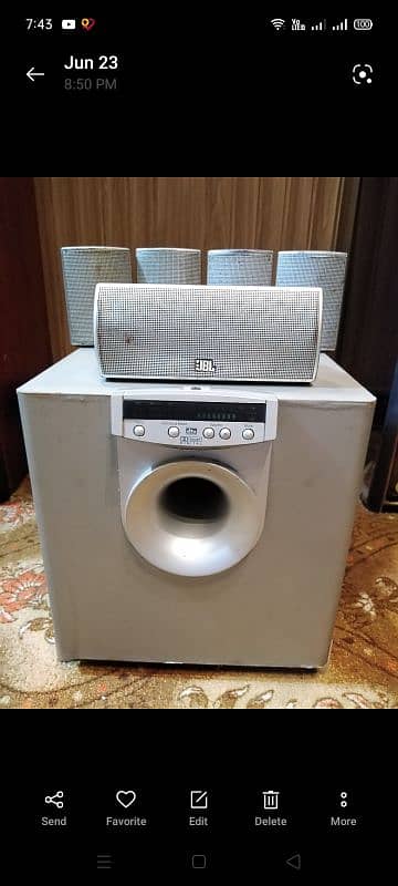 JBL home theater system 2