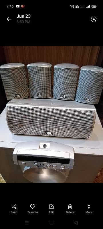 JBL home theater system 3